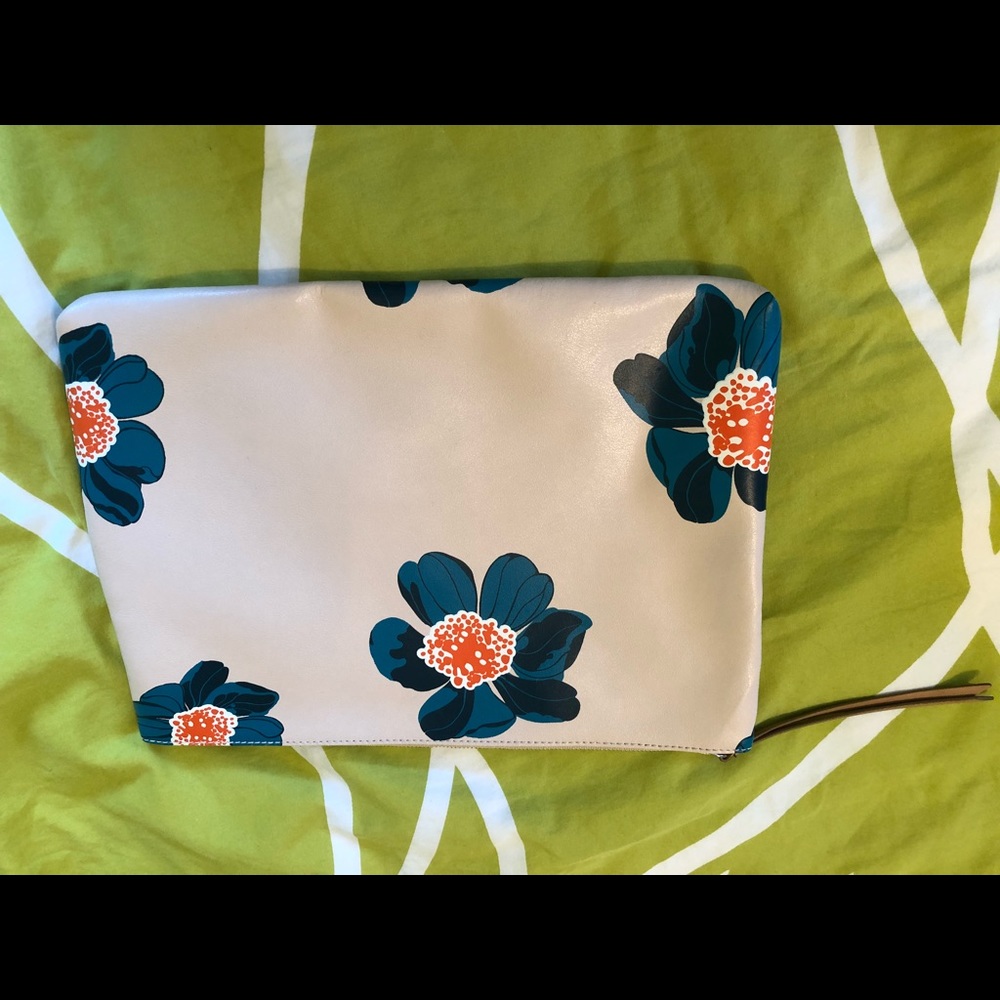 Banana Republic Pink Flower Clutch